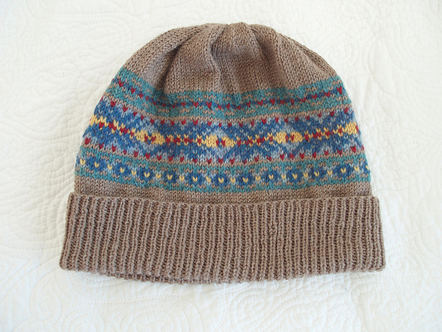 January Fair Isle Hat