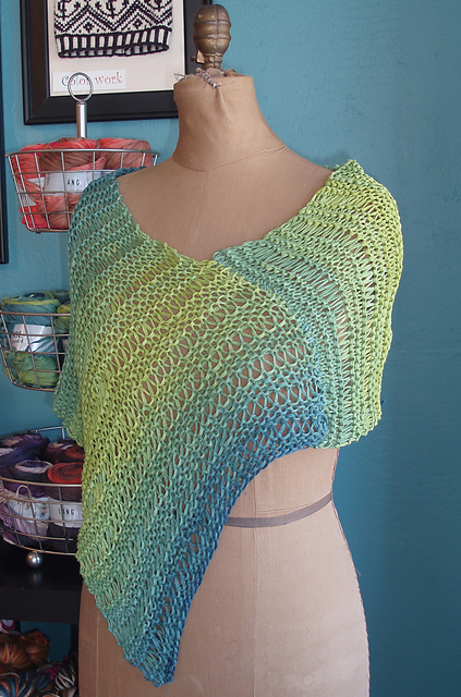 Ravelry: Summer Capelet pattern by Chiaki Hayashi