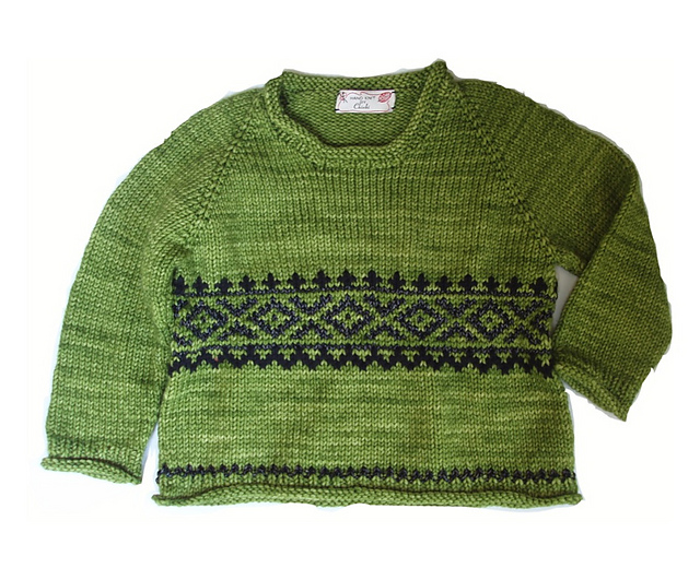 GLO Boy's Fairisle Sweater