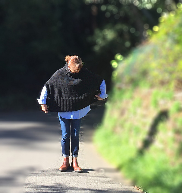 Roll Neck Poncho