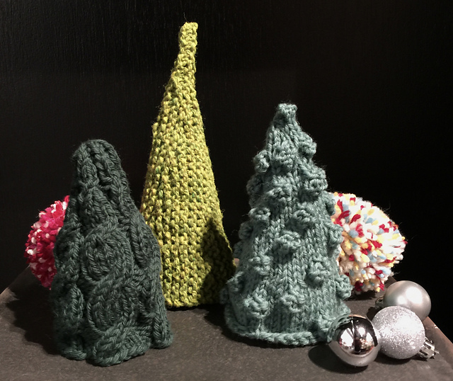 Knit House Trees