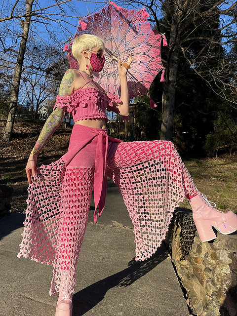 Ravelry: Cherry Blossom Trousers pattern by Marcus Miller