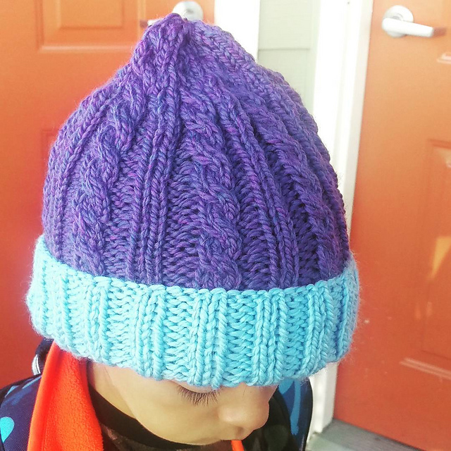 28, 29 Cable Beanie