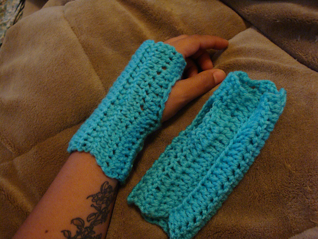 Wooly Wrist Warmers