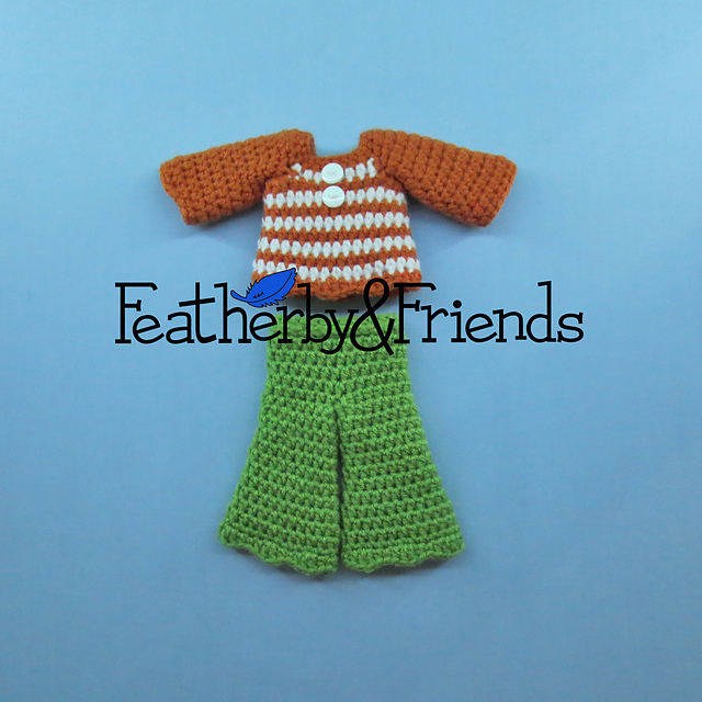 Cozy Outfit for Big Sister Doll