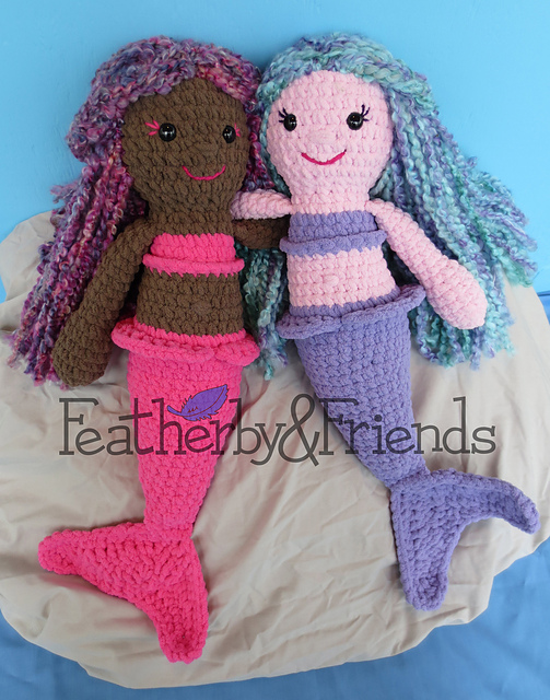 Maya & Misty the Huggable Mermaids