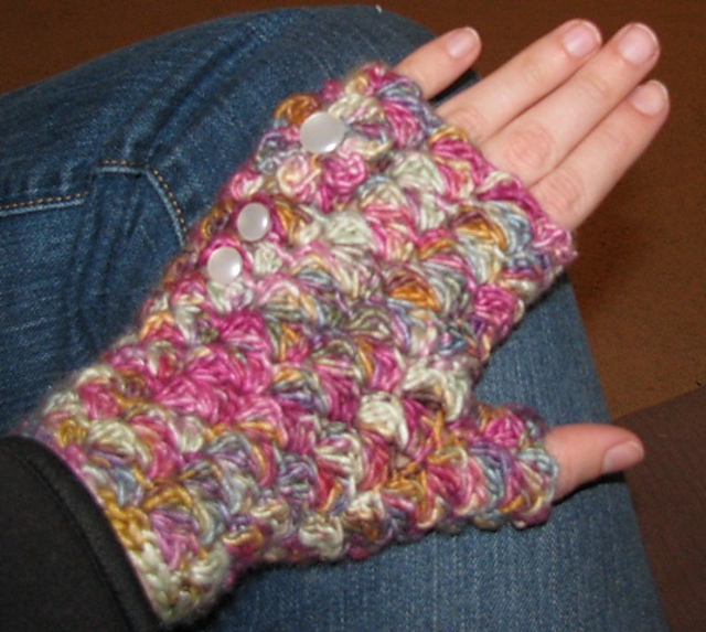 Ripple Stitch Gloves
