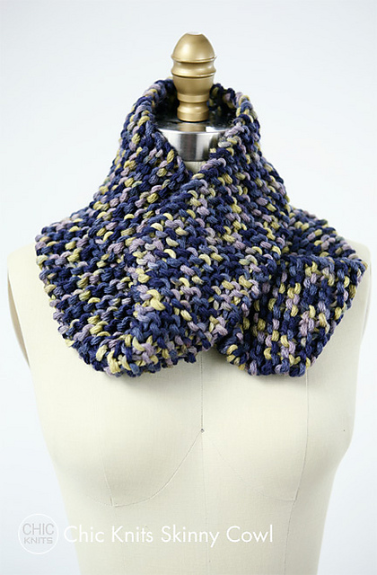 Chic Knits Skinny Cowl