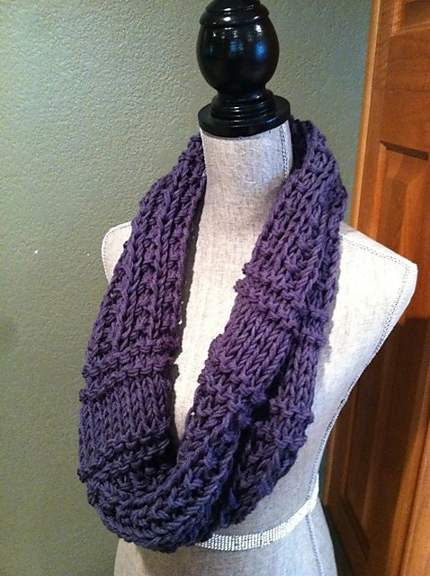 Easy Double-strand Chunky Cowl
