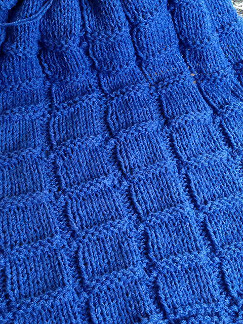 Tile Stitch Prayer Shawl