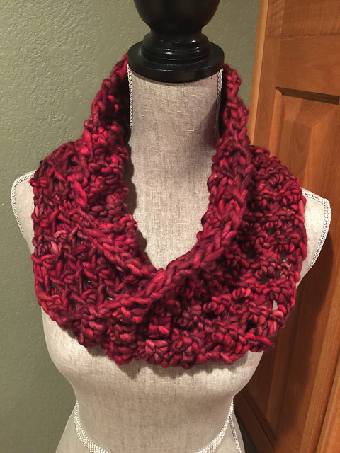 Quick-Knit Chunky Cowl