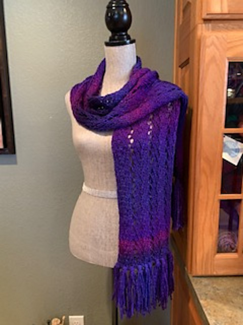 Chevron Lace Scarf