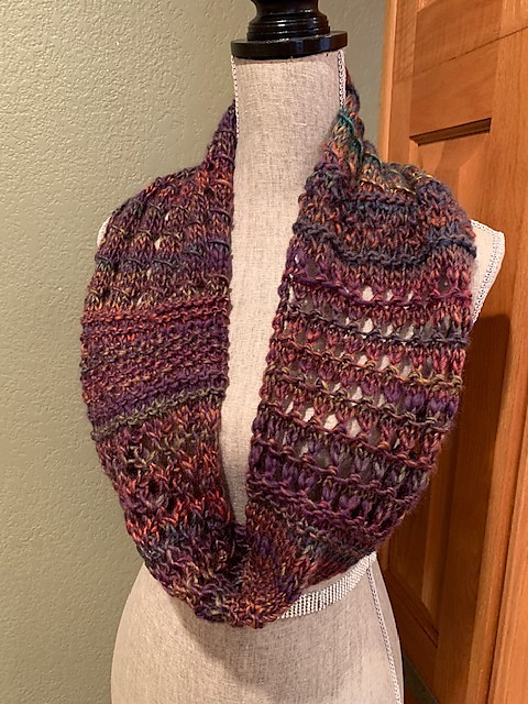 Multi-Stitch Textured Cowl
