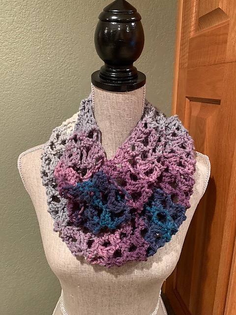 Network Stitch Scarf