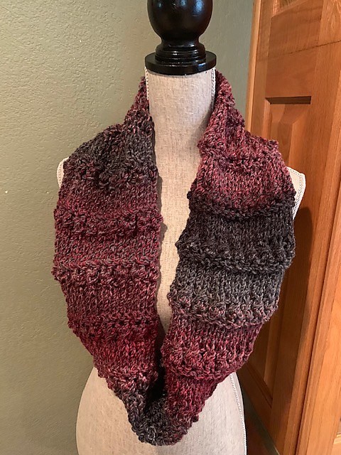 Horizontal Stripes Cowl