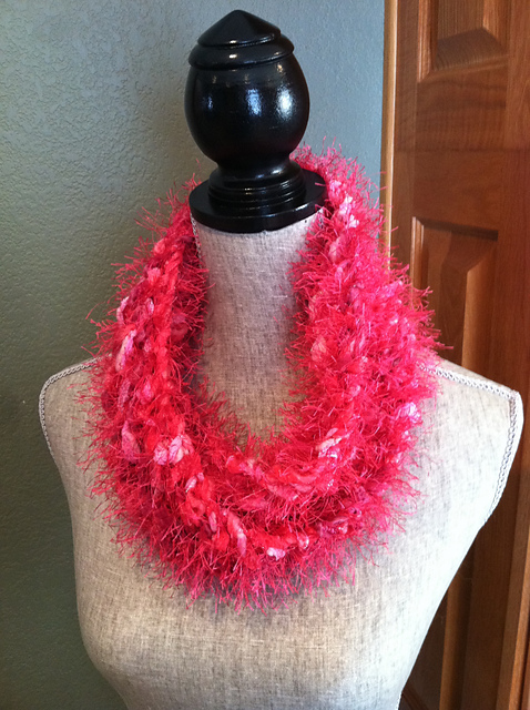 Paper Flowers Twisted Cowl