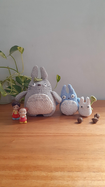 Totoro x 3