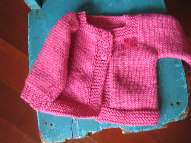 I Heart Newborns cardigan