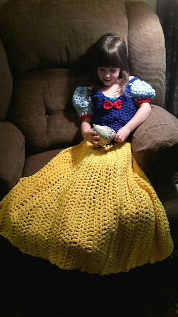 Fairest Princess Dress Blanket