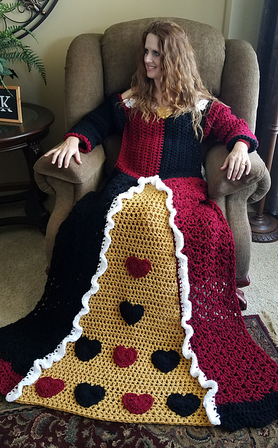 Heartless Villian Dress Blanket