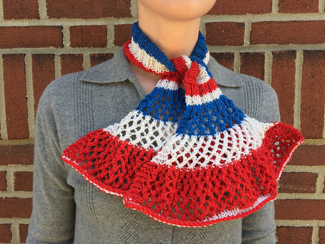 Three Little Triumphs in Knitwear: Scarf