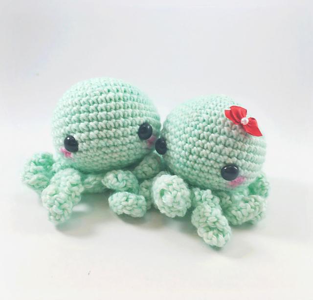 Chocoapple Octopus Amigurumi