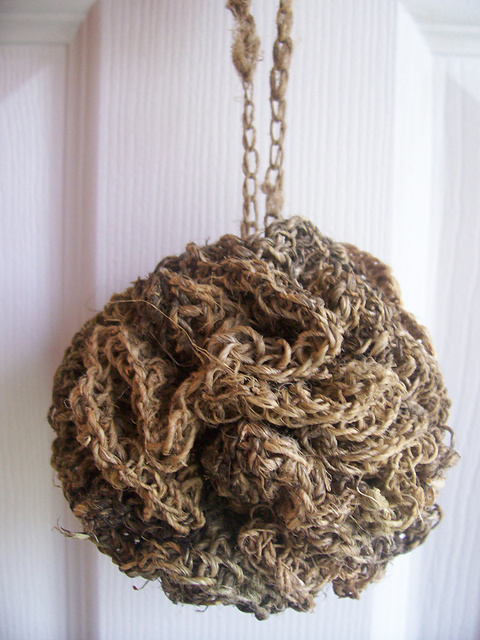 Hemp/Bath Shower Puff