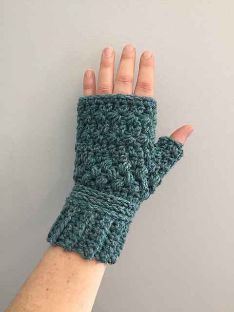 Sampler Fingerless Mitts