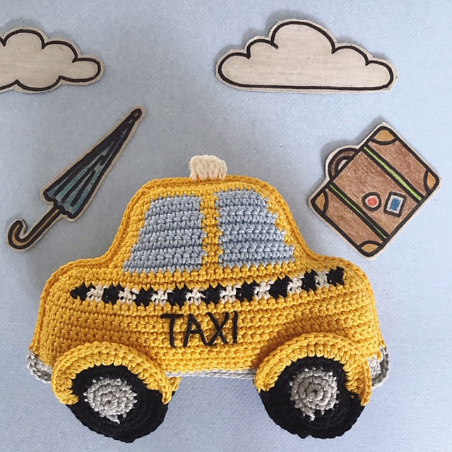 Taxi Cab & Police Car