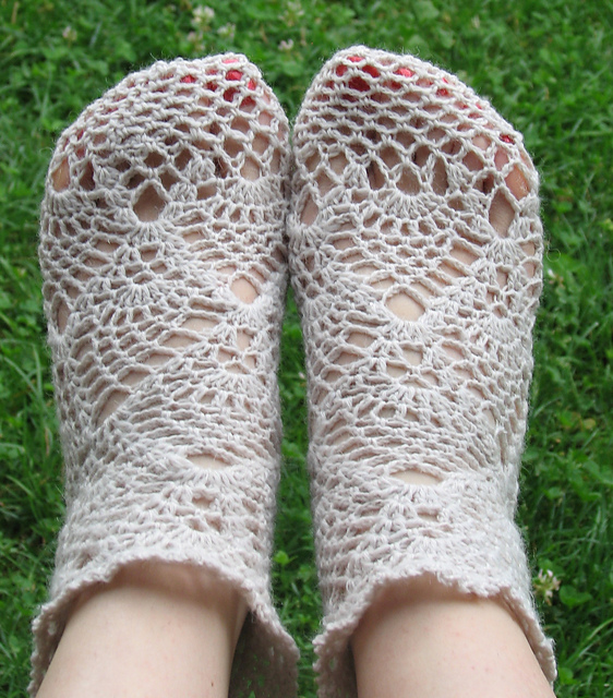 U. Pineapple socks パイナップル模様のソックス