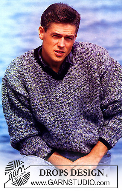 Ravelry: 7-3 Jumper in English Rib pattern by DROPS design