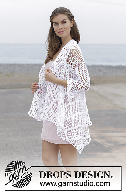 Ravelry: 187-7 White Shore pattern by DROPS design