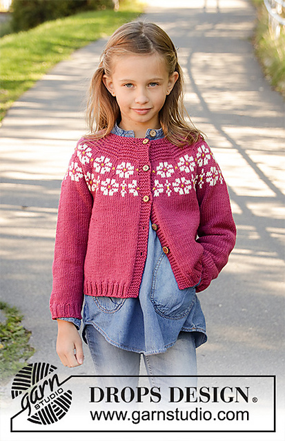 Girls cardigan clearance design