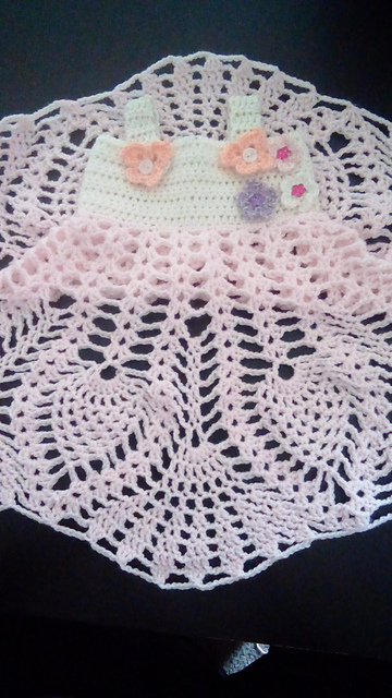Lacy bathing suit cover dress