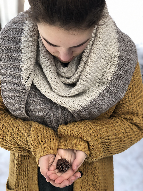 Tree Seed Shawl
