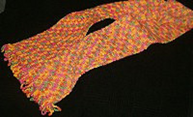 Beginner Crochet Scarf