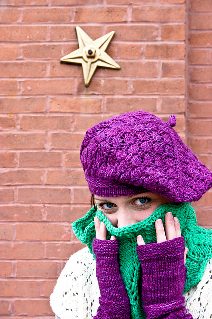 Lamb's Lace Beret
