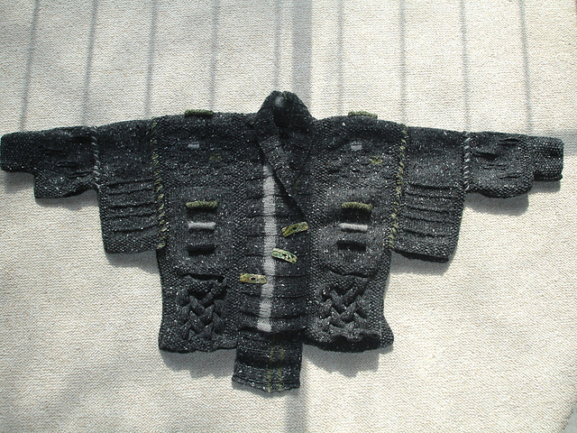 Tweed Cape with Faux Fur Cuffs