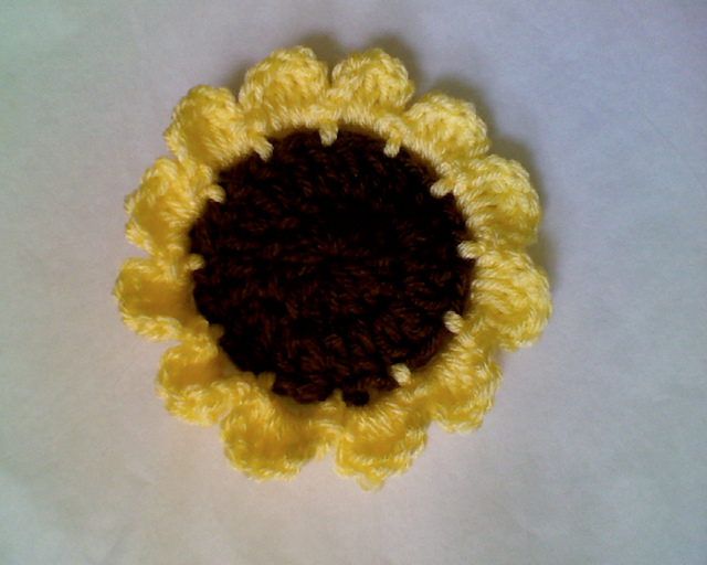 Crochet Sunflower