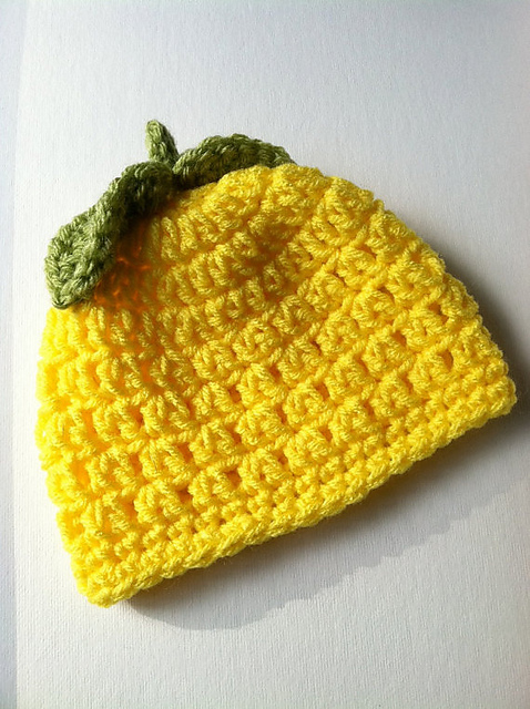 Lemony Love Baby Hat
