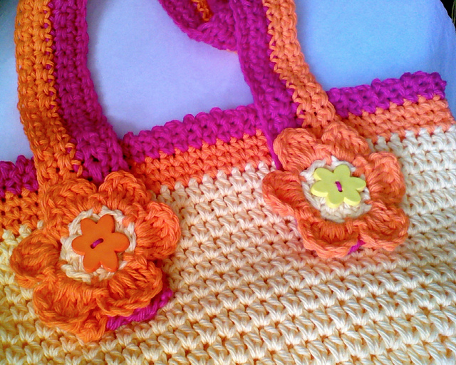Crochet Beach Bag