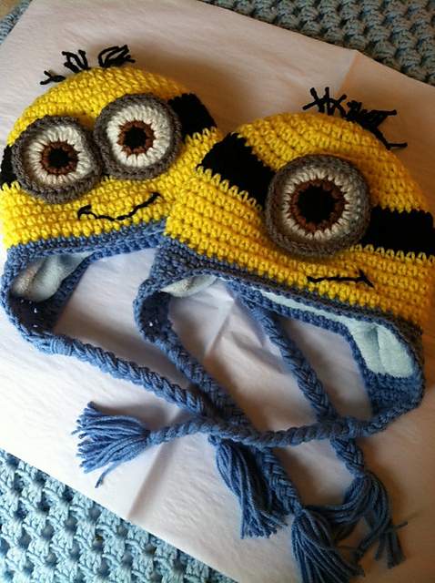 "Minion Earflap Hat"