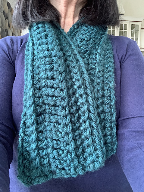 Irish Eyes Chunky Scarflet