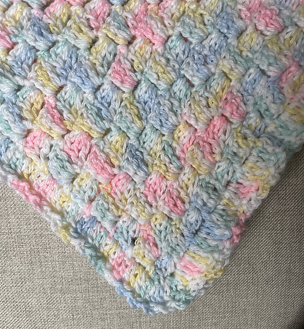 Spring Pastels C2C Blanket
