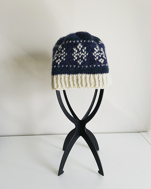 Snowflake Fair Isle Hat