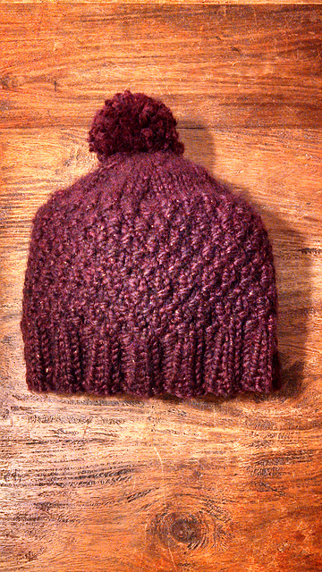 Leah's Double Moss Hat