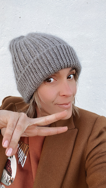 Gorro a crochet gurebeanie