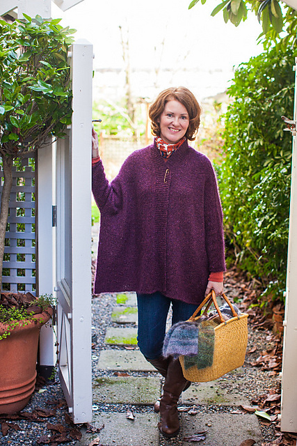 Ravelry: Modern Wrapper pattern by Churchmouse Yarns and Teas