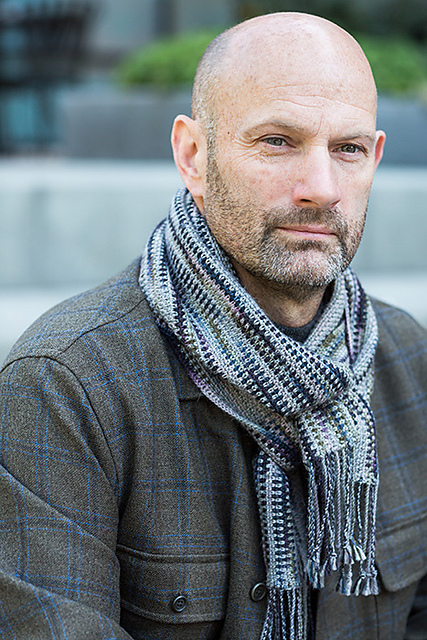 Linen Stitch Scarf & Loop