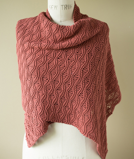 seafoam scarf pattern